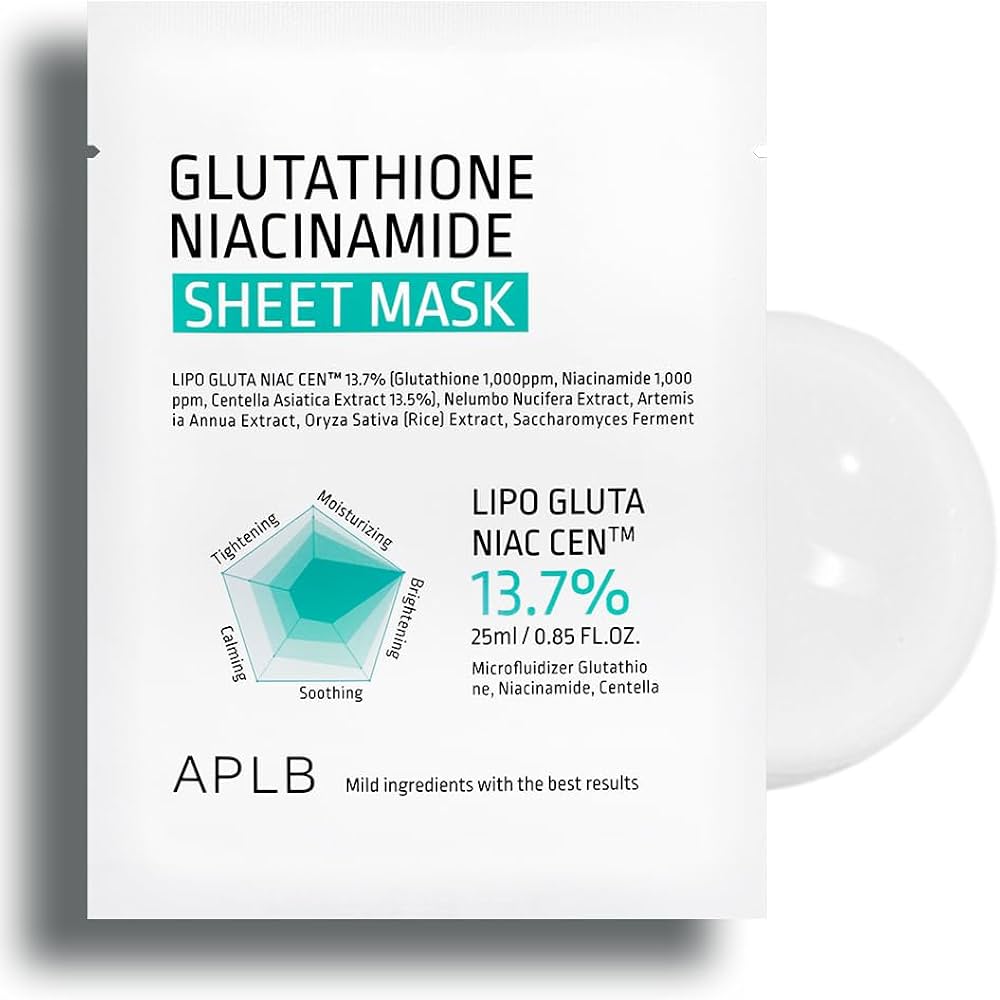 APLB - Glutathione Niacinamide Sheet Mask