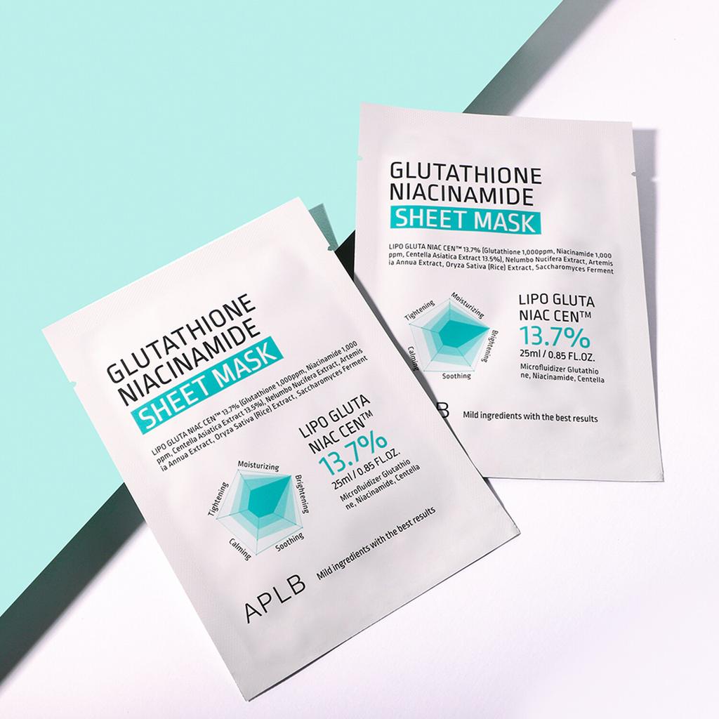 APLB - Glutathione Niacinamide Sheet Mask